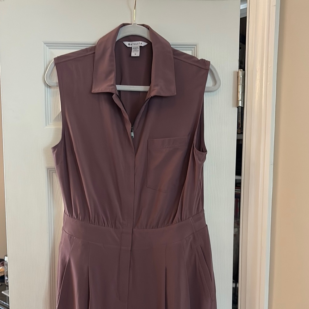 Athleta Brooklyn Jumpsuit Mauve